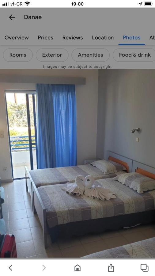 Danae Hotel Фалираки Экстерьер фото